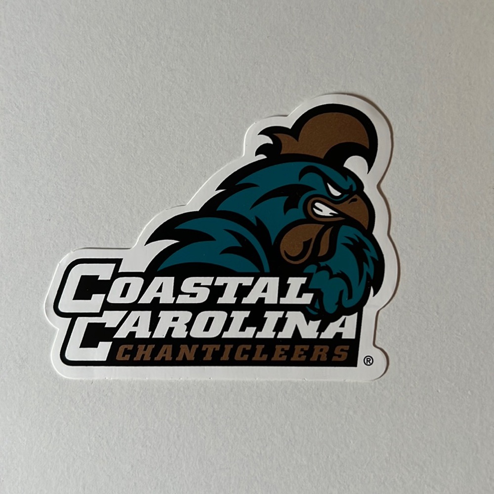 Coastal Carolina Chanticleers sticker!